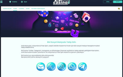 BirCasino Twitter ve Sosyal Medya