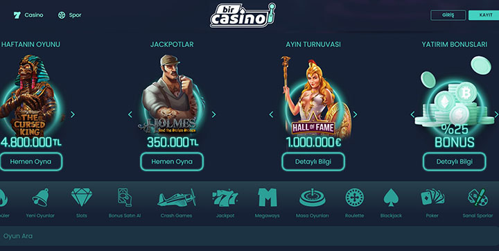 BirCasino Deneme Bonusu: Risksiz Casino Keyfi Başlıyor! Yeni oyunculara özel BirCasino Deneme Bonusu ile casino dünyasına adım atın. Hiçbir risk almadan en popüler oyunları deneyin ve gerçek casino heyecanını yaşayın. Şimdi katılın, kazanmaya başlayın!