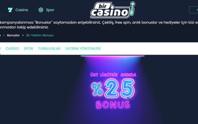 BirCasino Para Çekme ve Para Yatırma Limitleri
