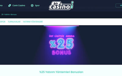 BirCasino Yatırım Yöntemleri ve Bonusları