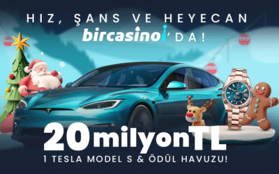 Bircasino Yılbaşı Çekilişi ile Tesla Model S Kazanma Şansı!